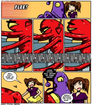 A Date With A Tentacle Monster 4 - Tentacle Multiplicity 10 free sex comic