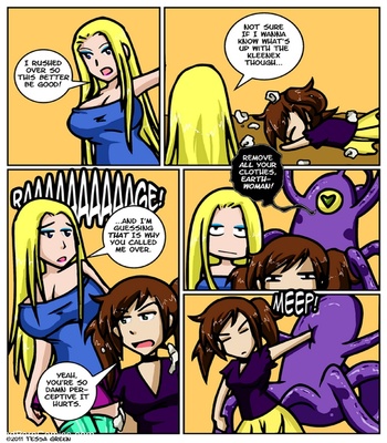 A Date With A Tentacle Monster 4 - Tentacle Multiplicity 16 free sex comic
