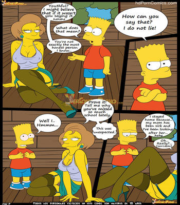 Los Simpsons 5- New Lessons10 free sex comic