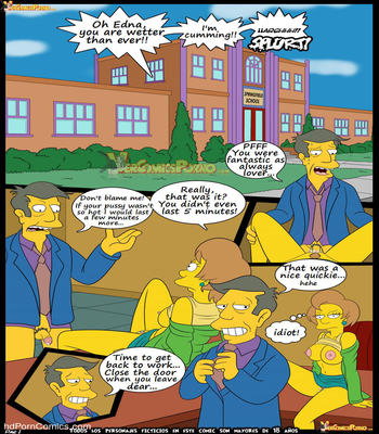 Los Simpsons 5- New Lessons2 free sex comic