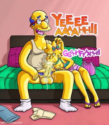 Milhouse's Obsessive Dream Finally Cum True His Father 10 free sex comic
