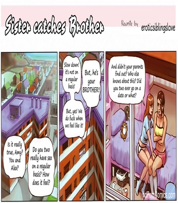 Sister-Catches-Brother2 free sex comic