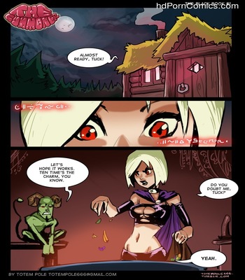 The Cummoner - The Black Book 1 2 free sex comic