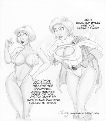 Thong Girl Meets Power Girl 2 free sex comic