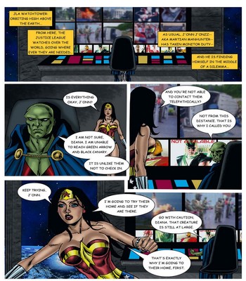 Wonder Woman - In The Clutches Of The Predator 3 12 free sex comic