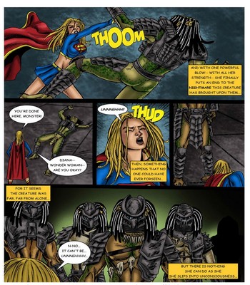 Wonder Woman - In The Clutches Of The Predator 3 24 free sex comic
