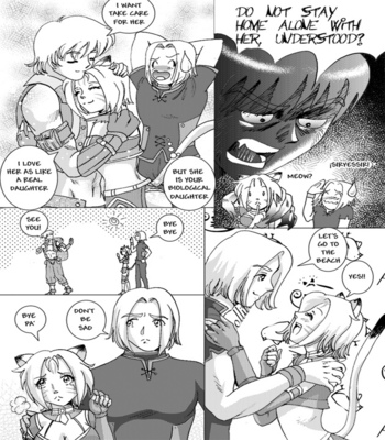 A-Day-At-The-Beach-Final-Fantasy 4 free sex comic