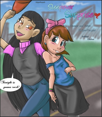 Sleepin-Over 8 free sex comic