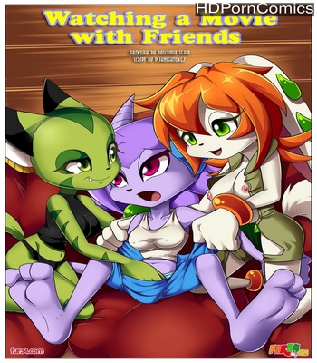 Watching-A-Movie-With-Friends 1 free porn comics