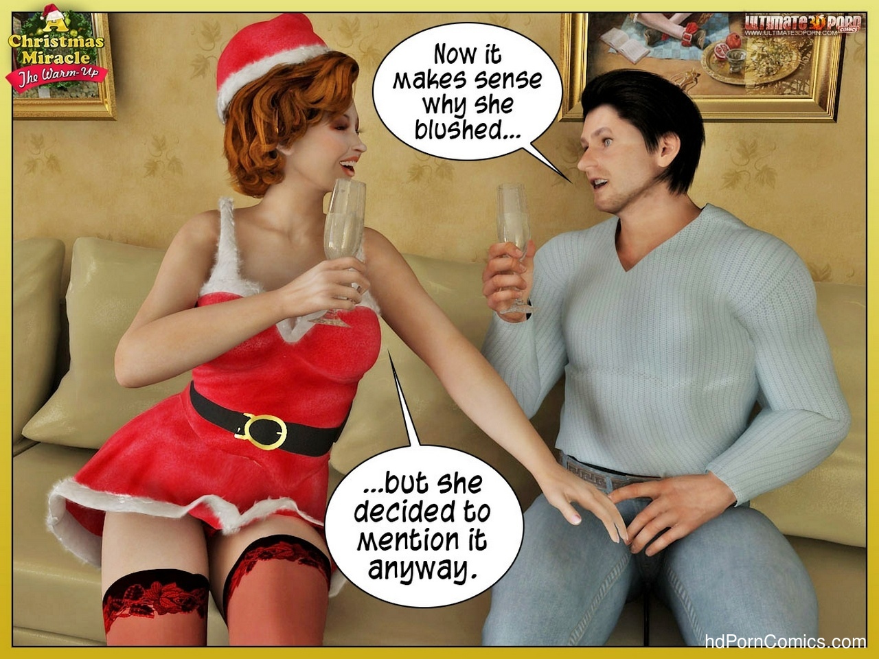 A Christmas Miracle 1 - The Warm Up 36 free sex comic