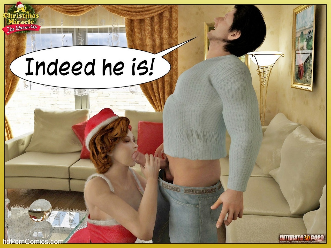 A Christmas Miracle 1 - The Warm Up 39 free sex comic