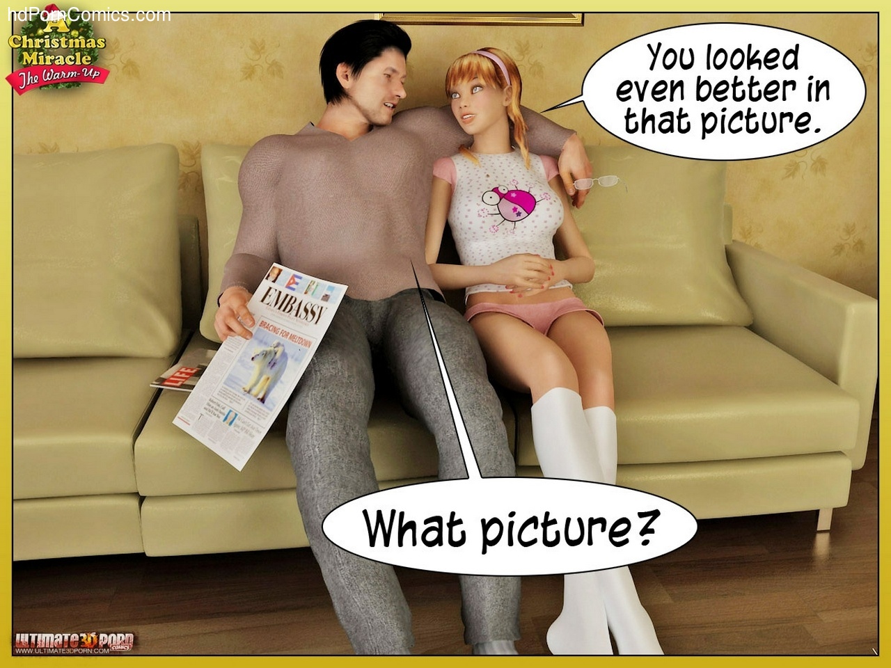 A Christmas Miracle 1 - The Warm Up 4 free sex comic