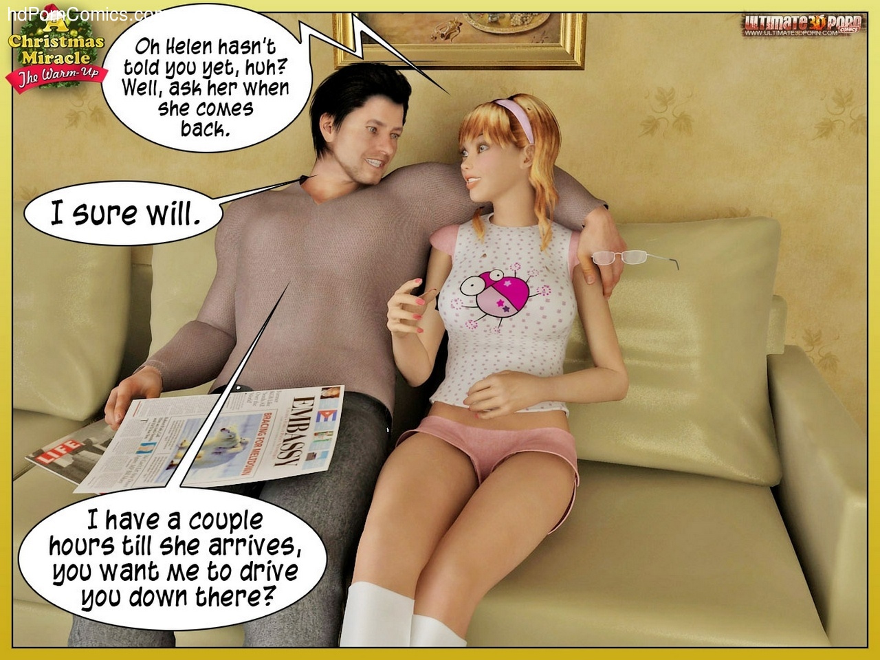 A Christmas Miracle 1 - The Warm Up 5 free sex comic