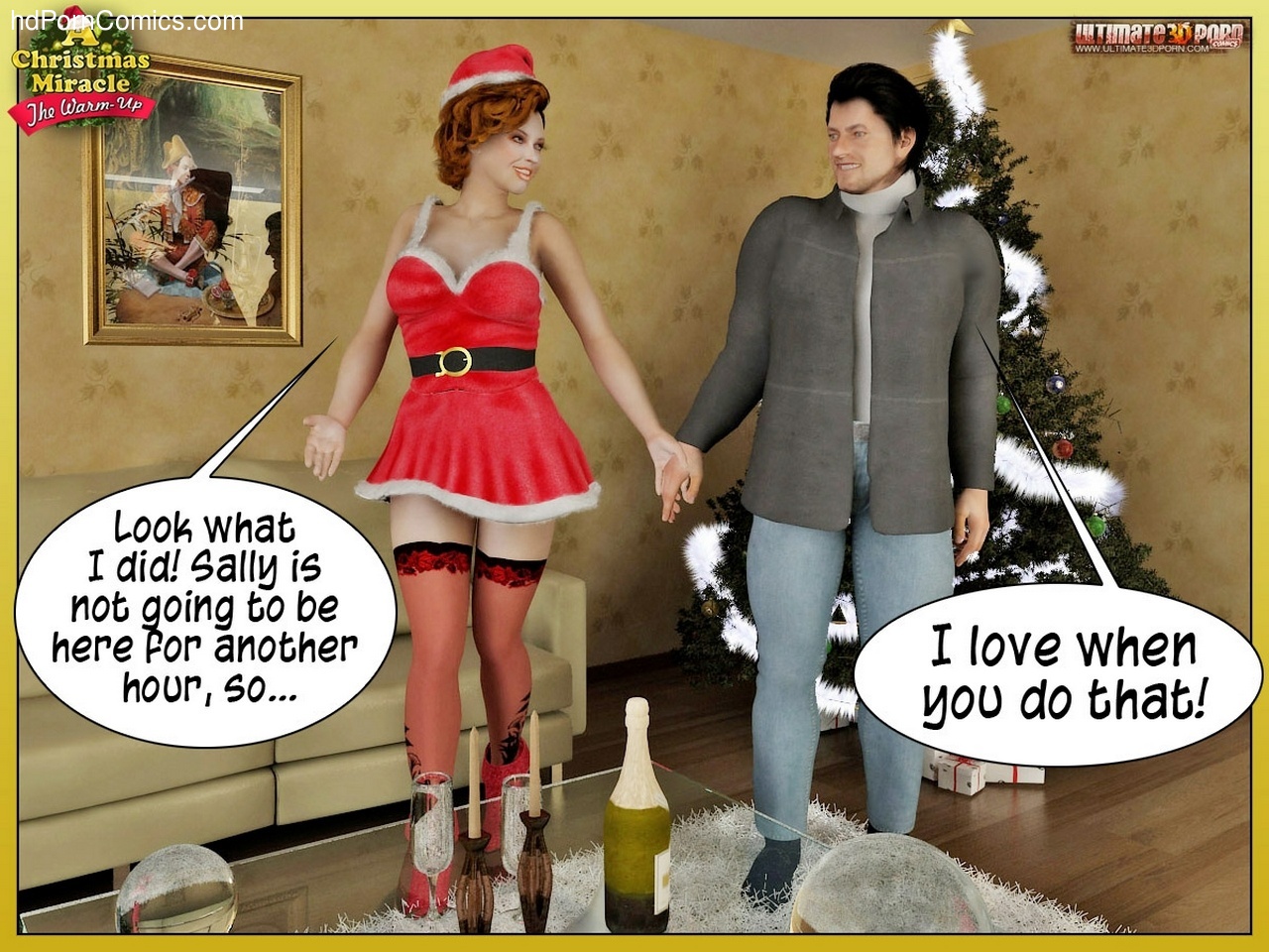 A Christmas Miracle 1 - The Warm Up 8 free sex comic