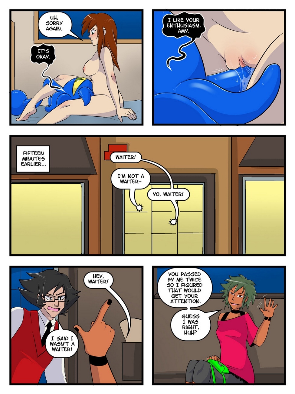 A Date With A Tentacle Monster 11 14 free sex comic