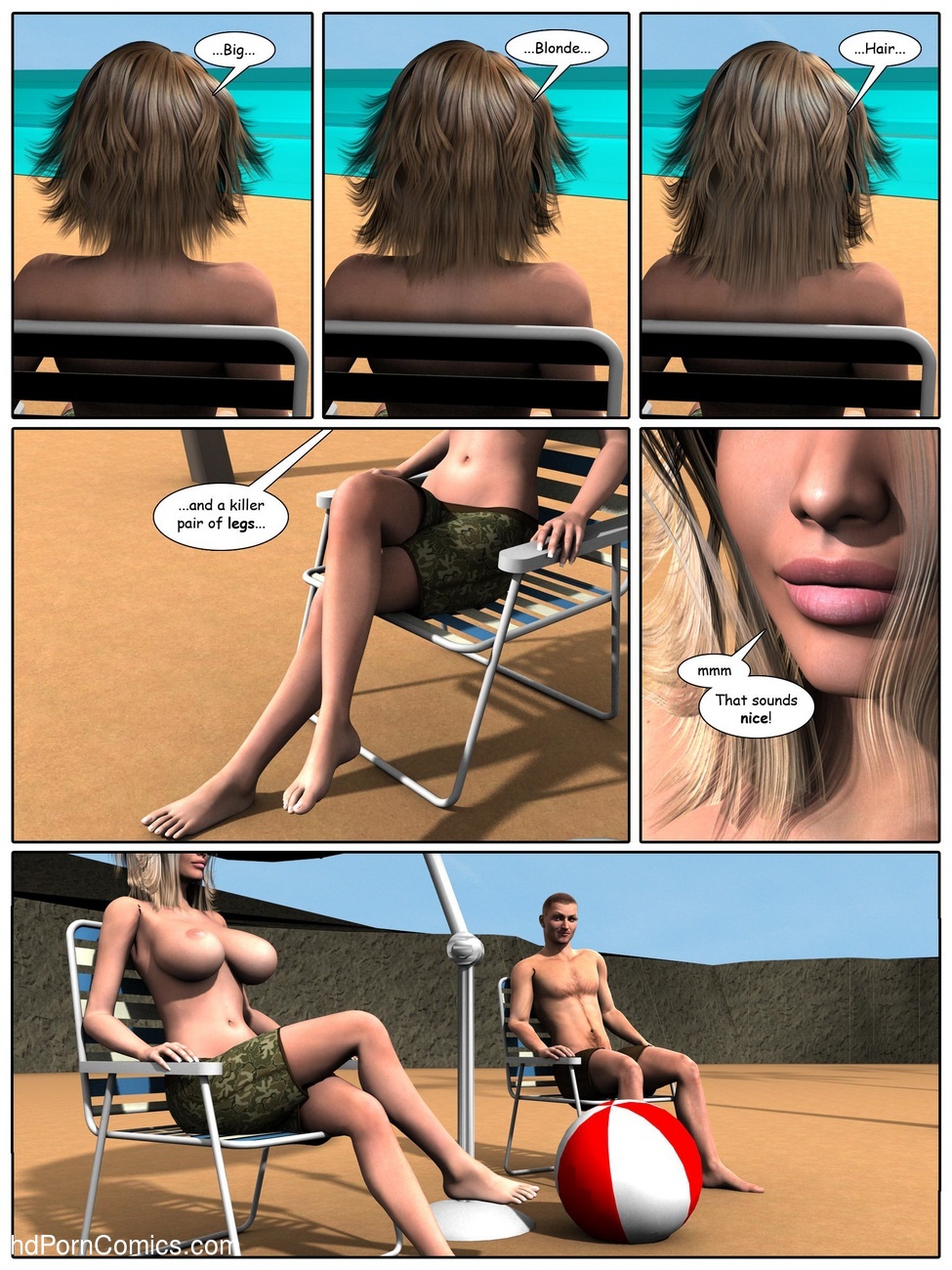 A Day At The Beach 6 free sex comic