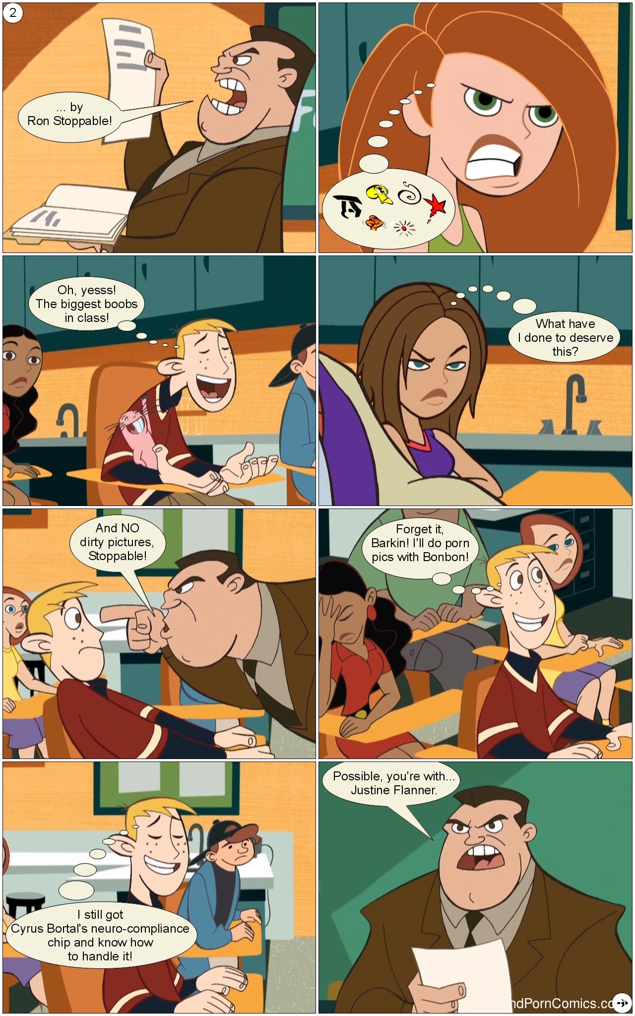 Cartoon Sex Kim Possible