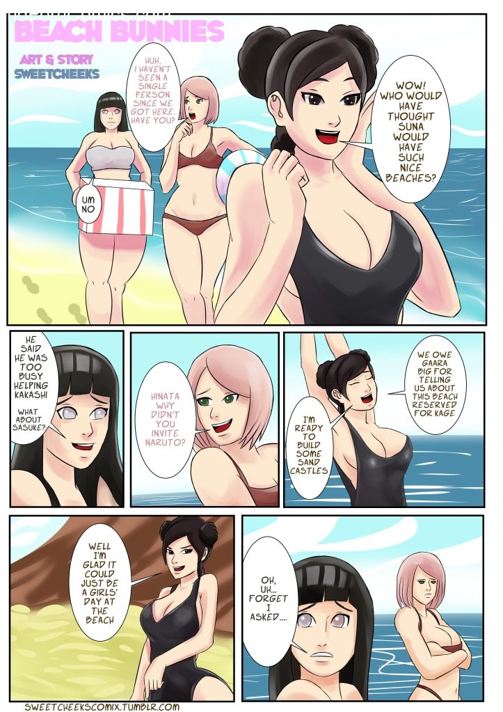 Naruto Porn Comics Bondage - ... Naruto - Beach Bunnies2 free sex comic