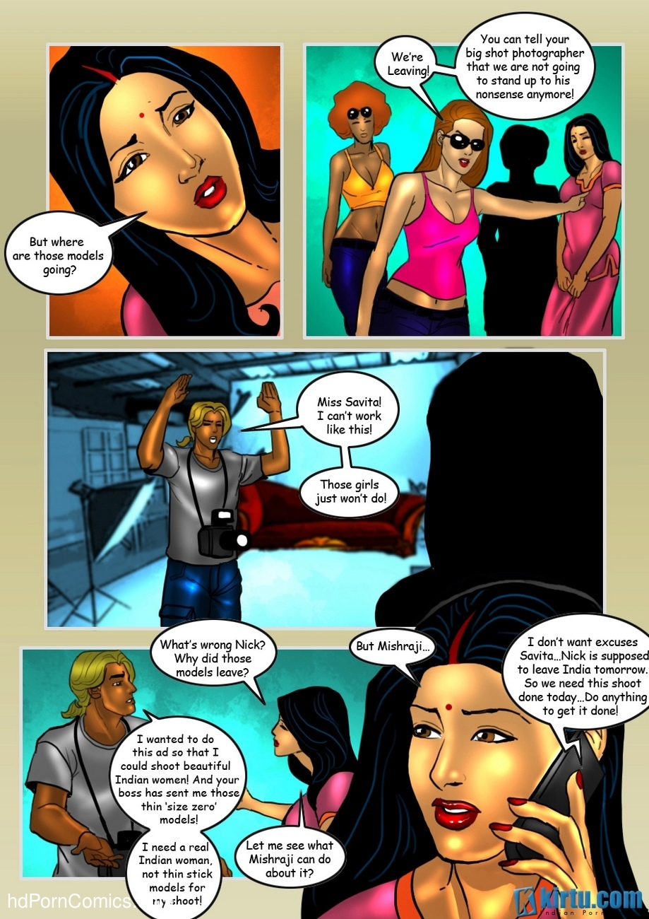 Savita Bhabhi 26 - The Photo Shoot 5 free sex comic