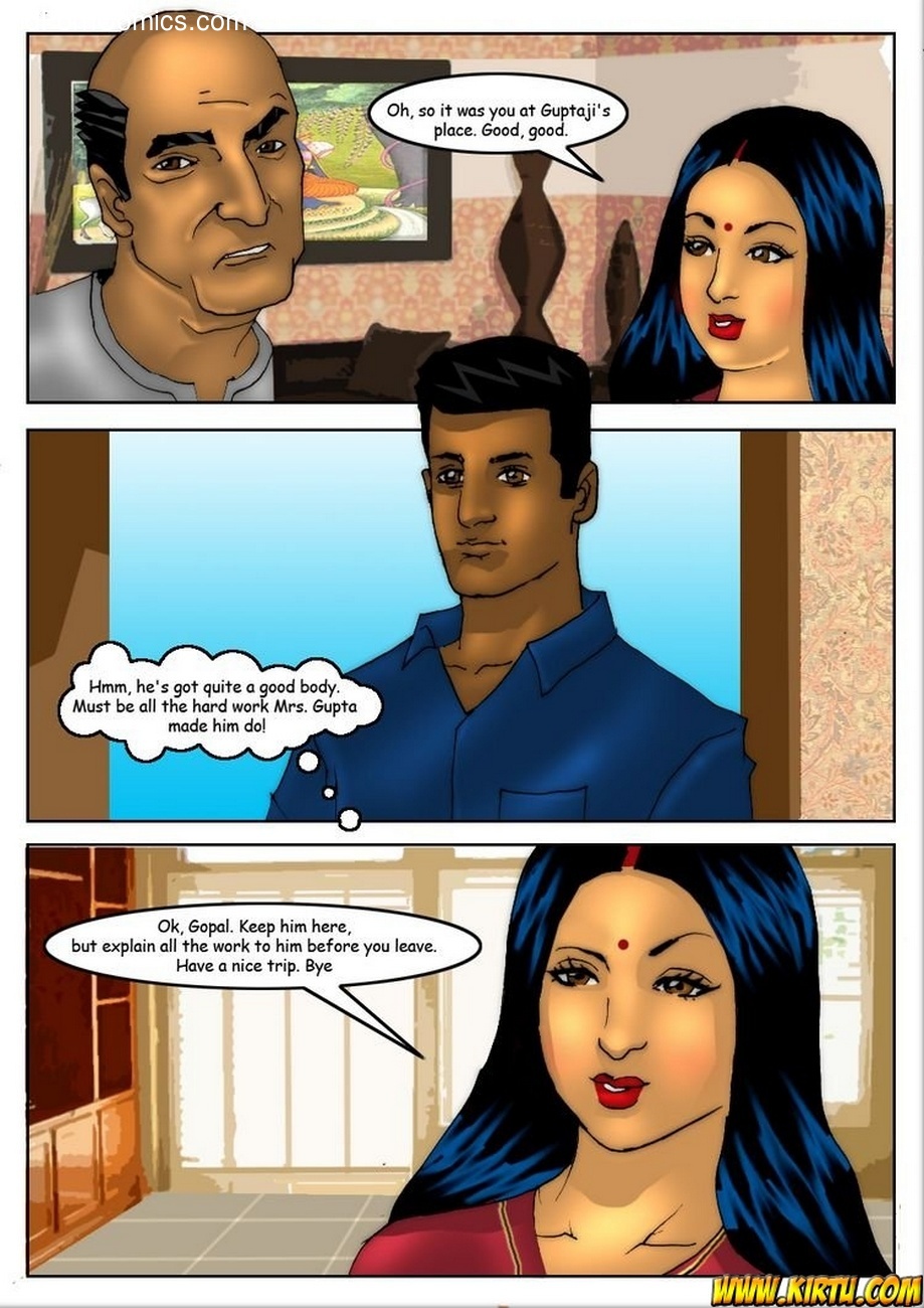 Savita Bhabhi 5 - Servant Boy 4 free sex comic