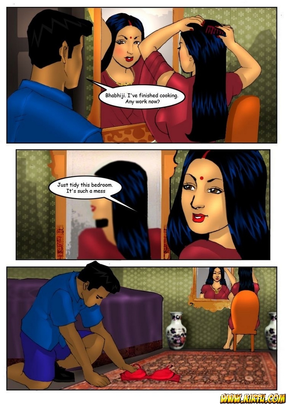 Savita Bhabhi 5 - Servant Boy 5 free sex comic