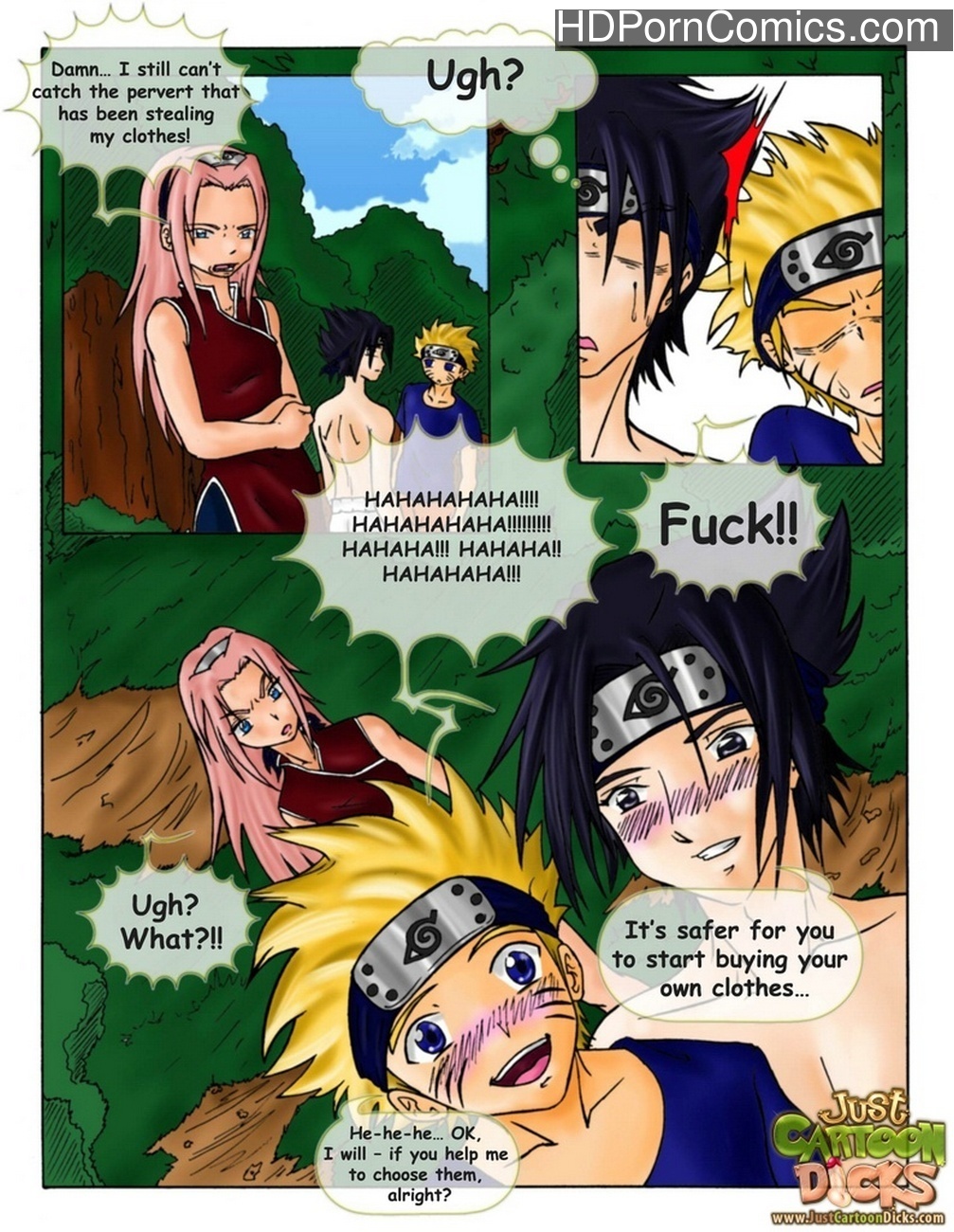 Stealing Clothes 11 free sex comic