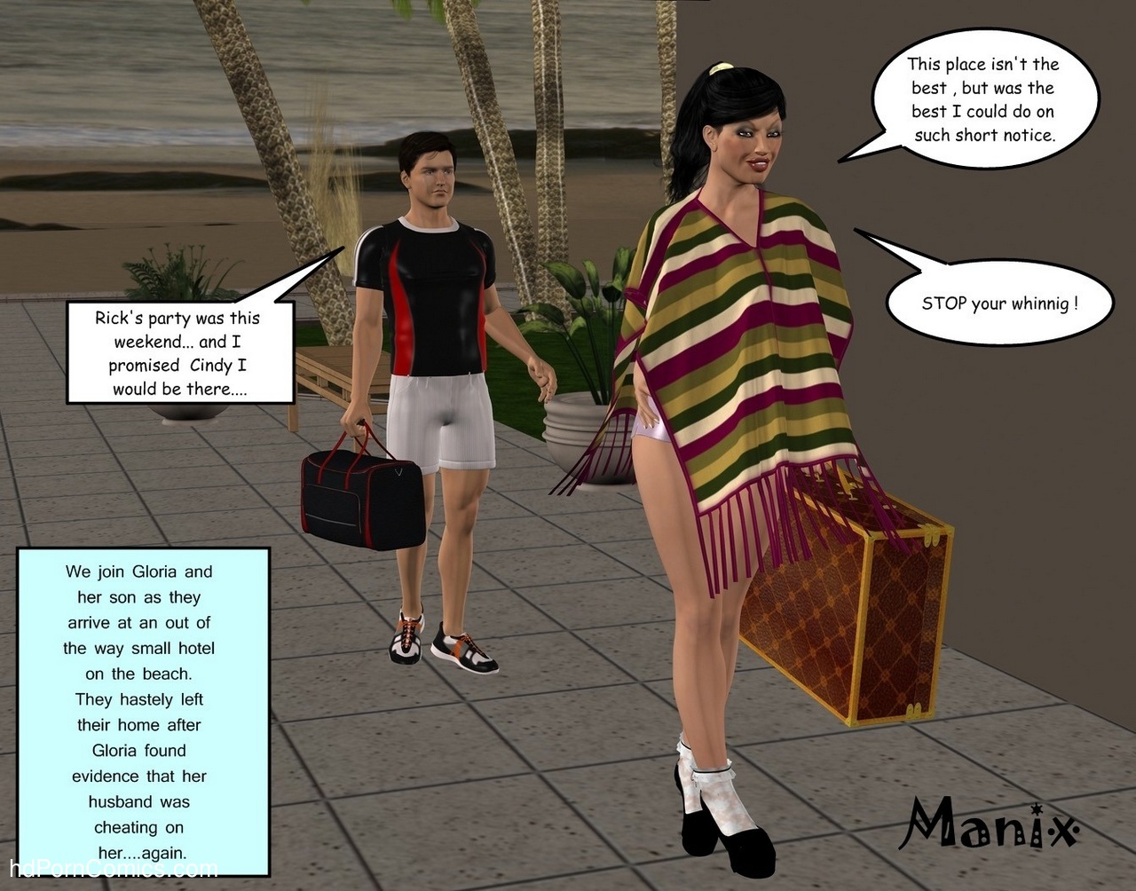Summer Salsa 2 free sex comic