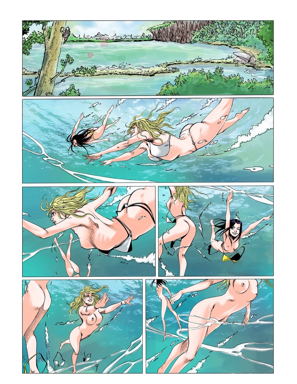 The Big Splash 13 free sex comic