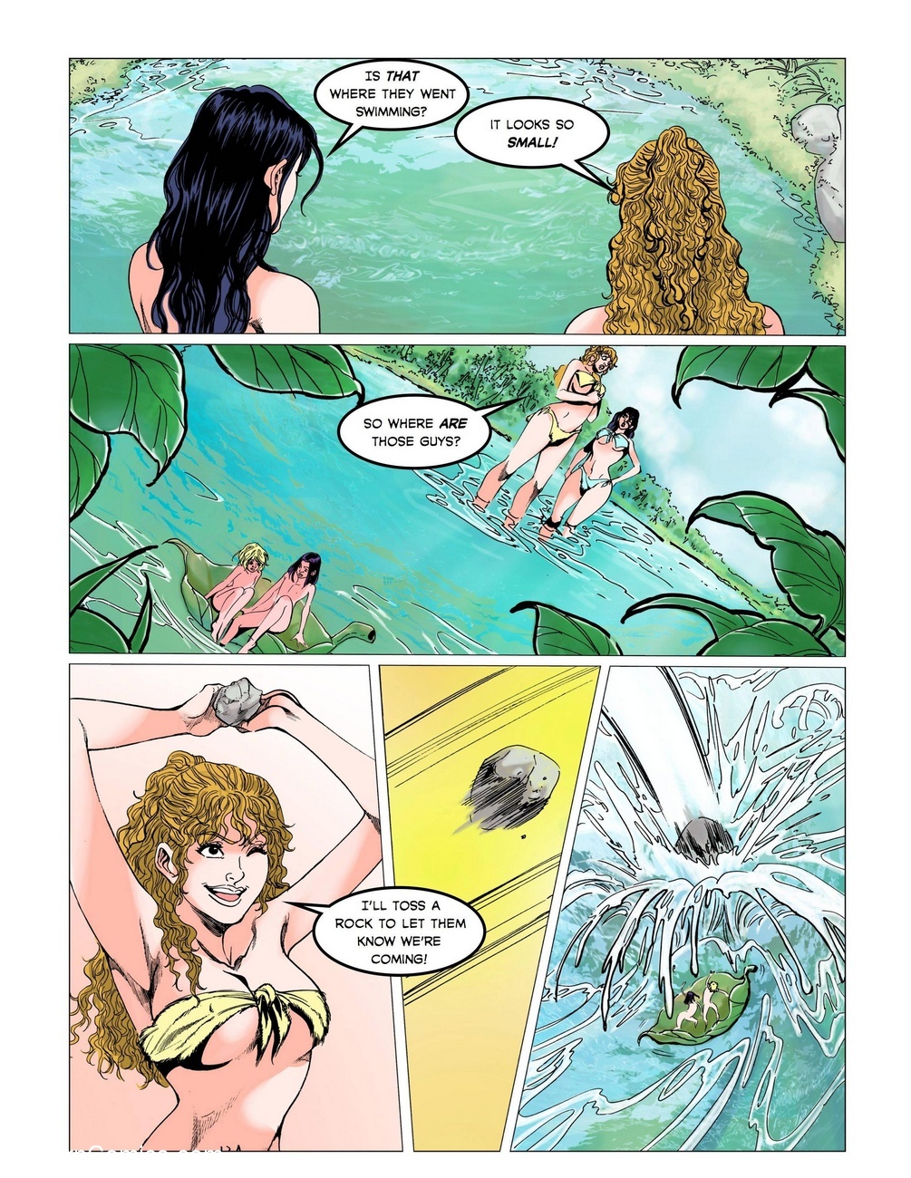 The Big Splash 19 free sex comic