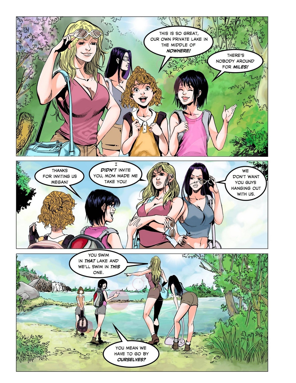 The Big Splash 2 free sex comic