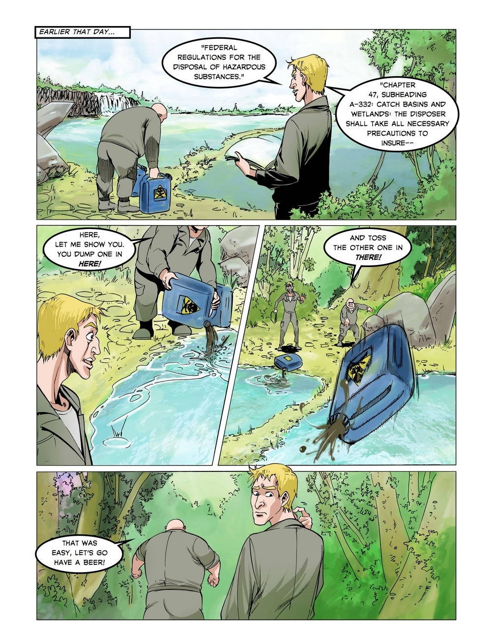 The Big Splash 4 free sex comic
