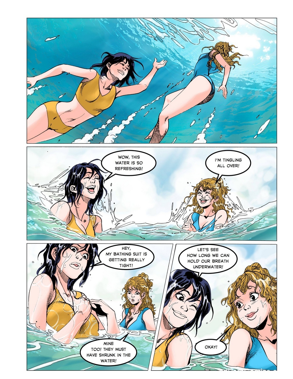 The Big Splash 6 free sex comic