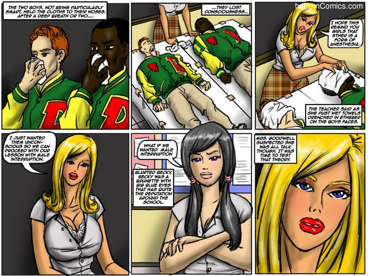 The Class 6 free sex comic