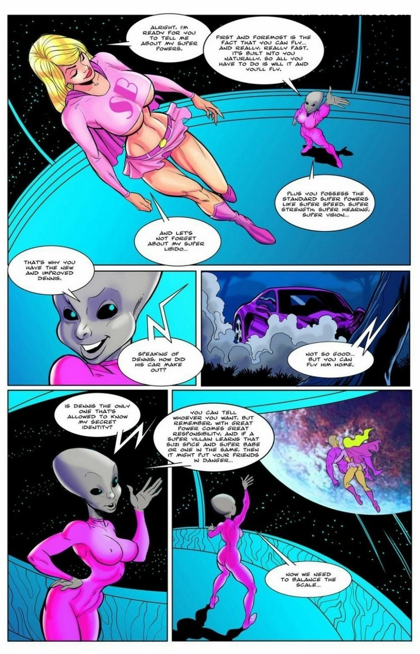 The Origin Of Super Bimbo 9 free sex comic