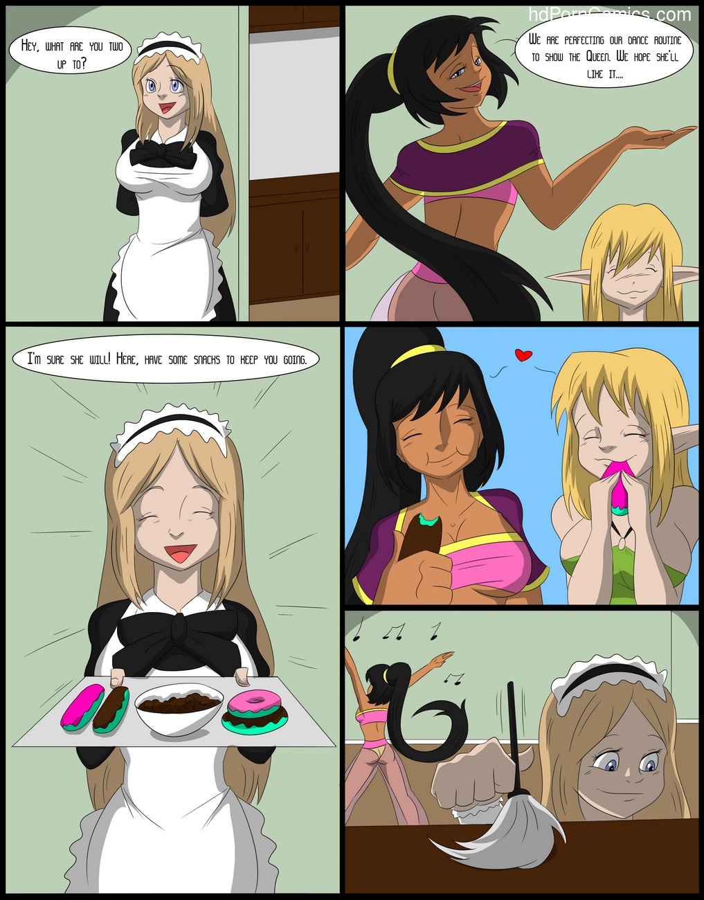 The Queen's Game 23 free sex comic