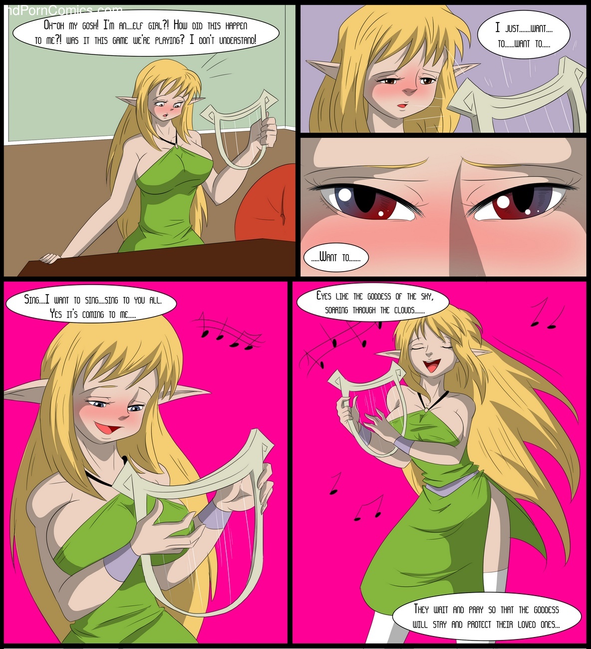 The Queen's Game 5 free sex comic