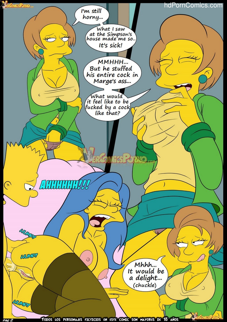 hardcore simpsons sex - ... The-Simpsons-5-New-Lessons3 free sex comic