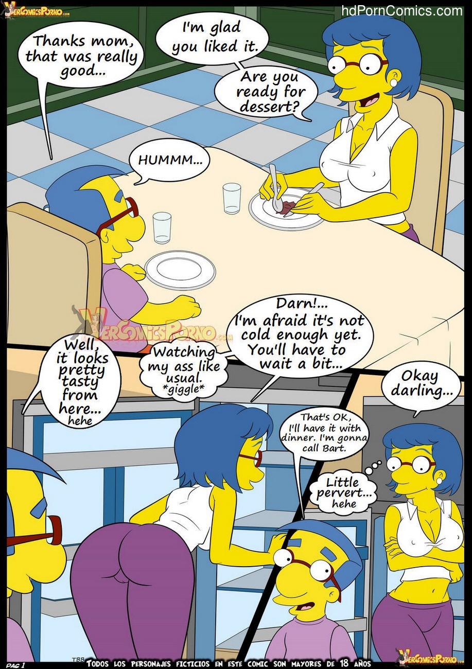 The Simpsons 6 Learning With Mom Ic Hd Porn Comics