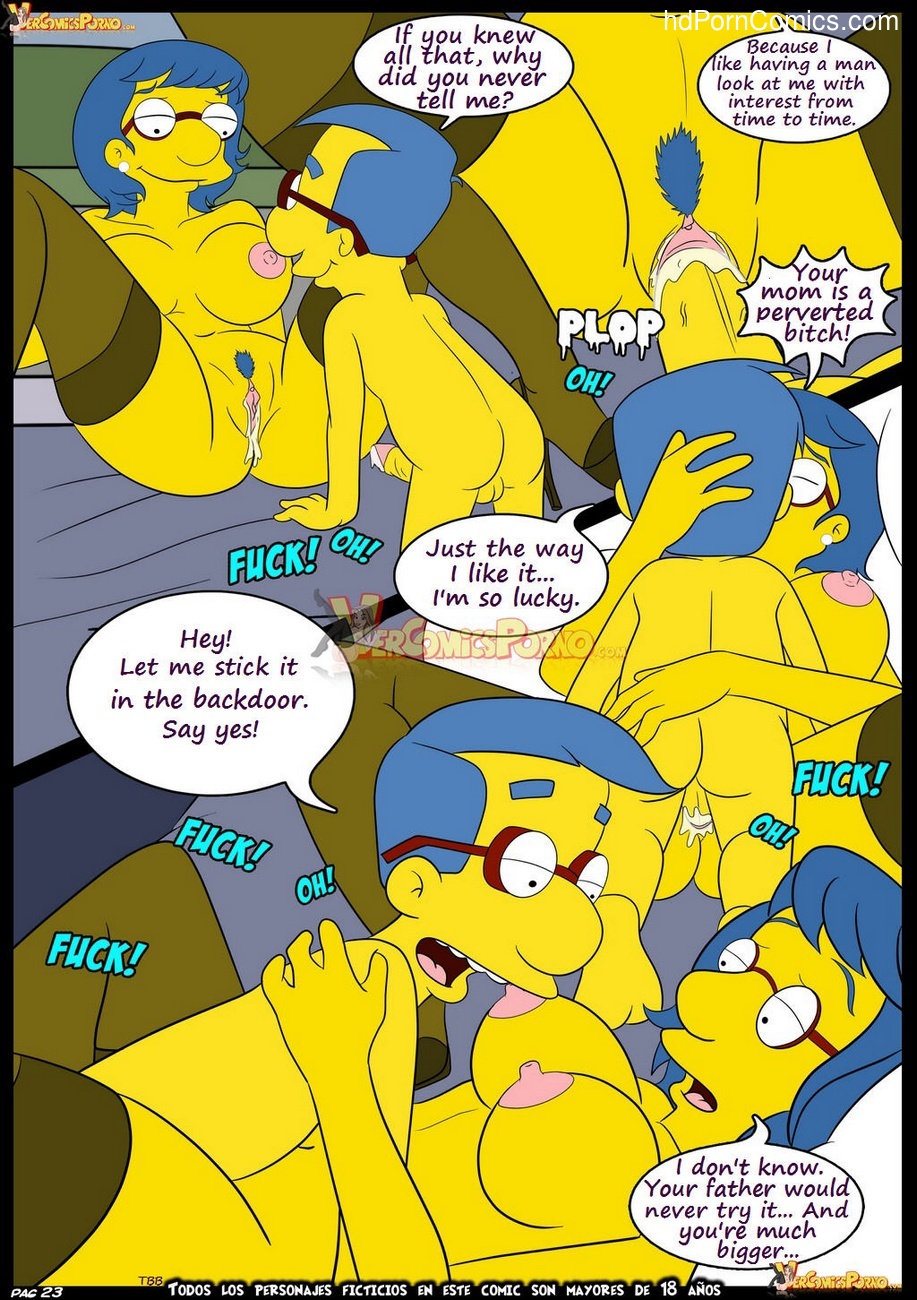 The Simpsons 6 Learning With Mom Ic Hd Porn Comics