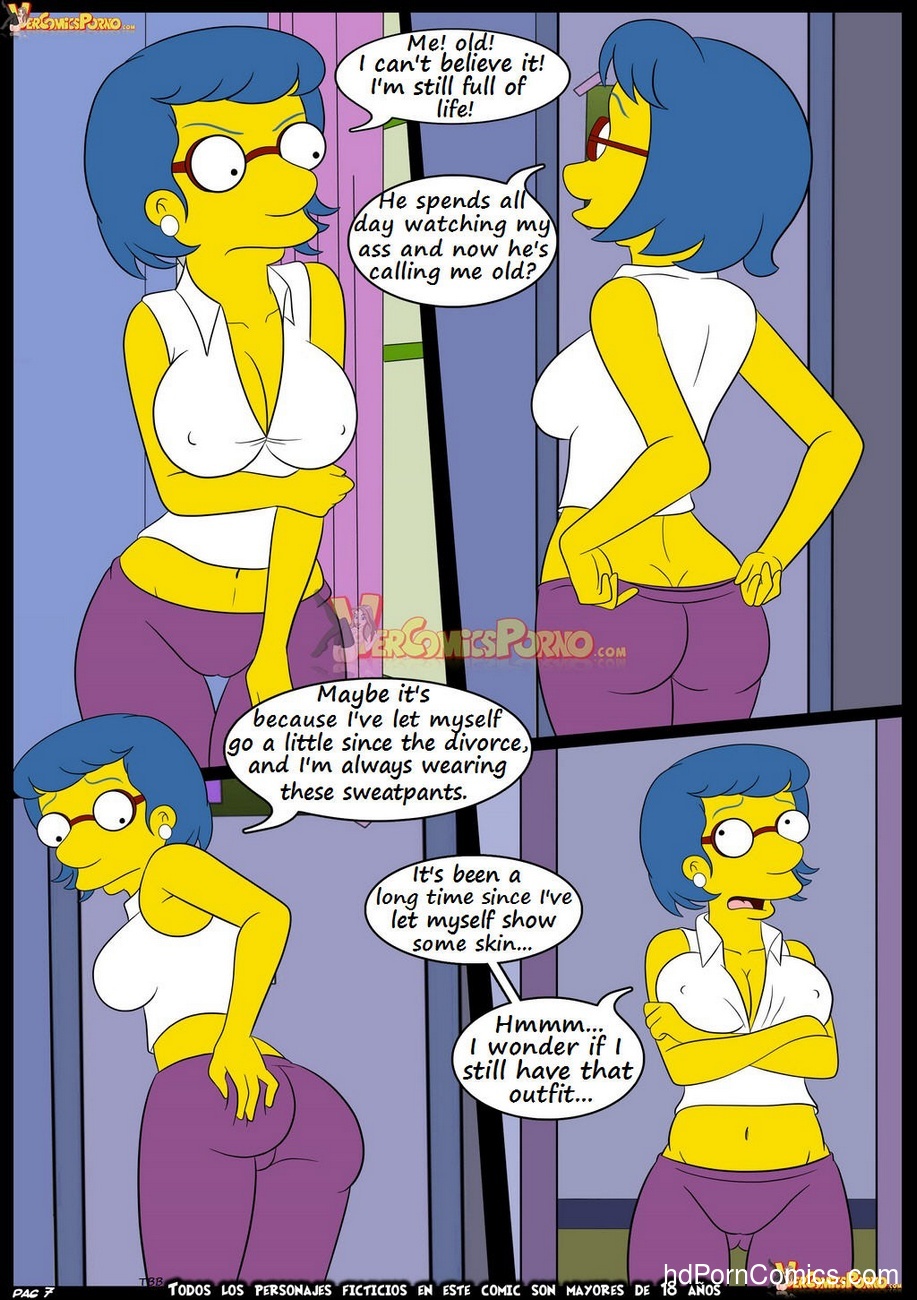 The Simpsons 6 Learning With Mom Ic Hd Porn Comics