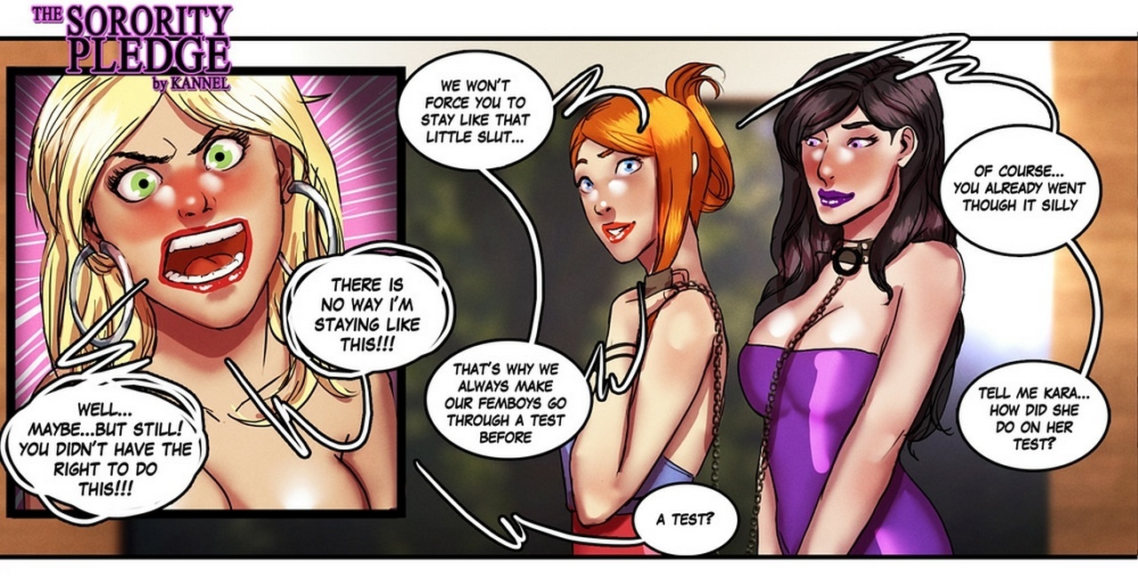 The Sorority Pledge 34 free sex comic