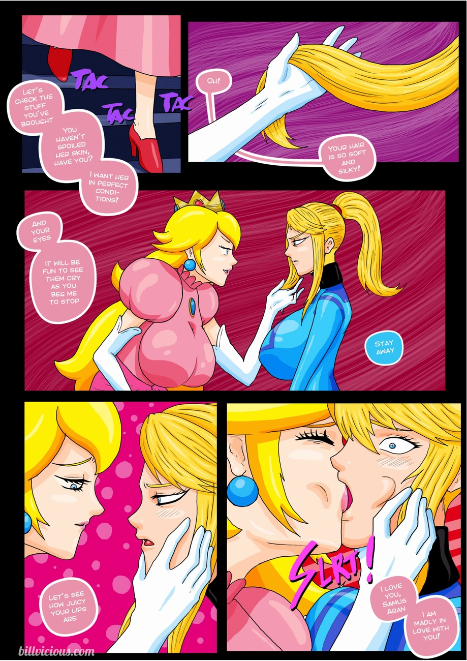 Nintendo Fantasies Peach X Samus Comic Porn Hd Porn Comics