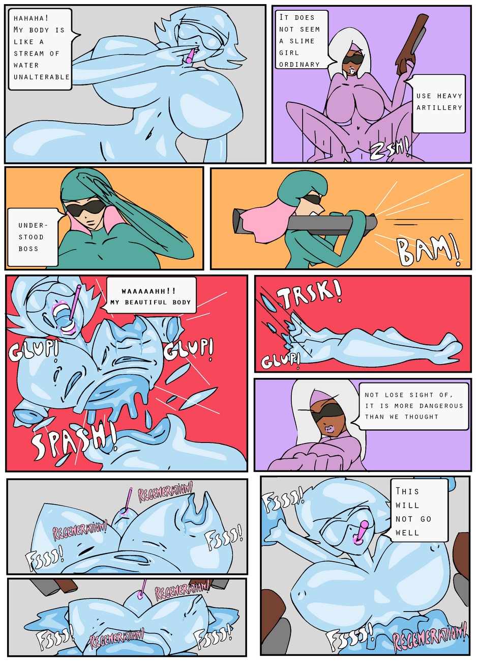Slime-Girl-Squad 7 free sex comic