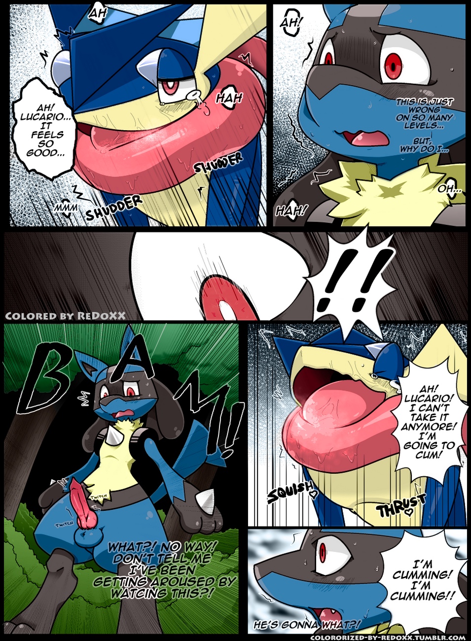 Tongue-Tied-Color 9 free sex comic
