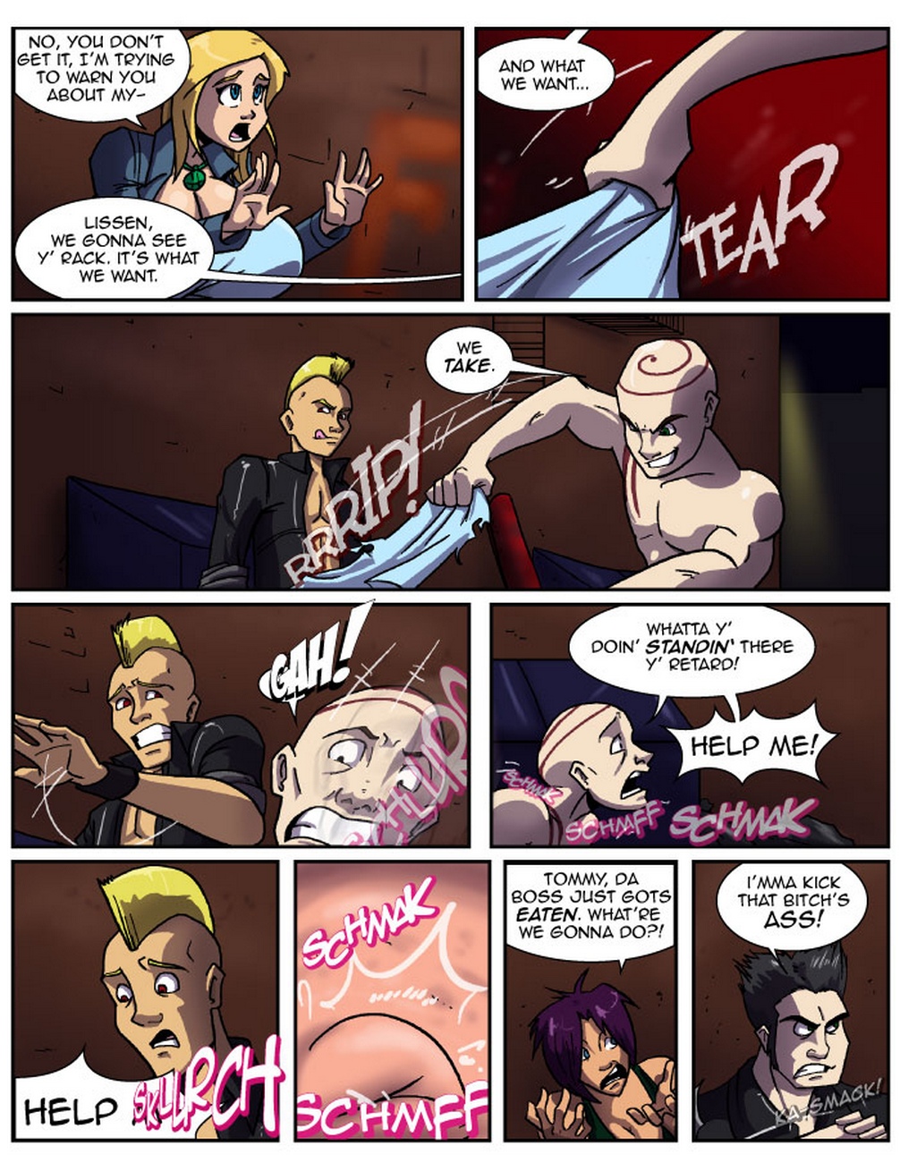 Unsafe-Alleyways 4 free sex comic