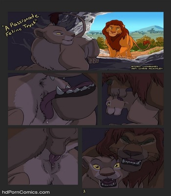 A Passionate Feline Tryst porn comics sex 2