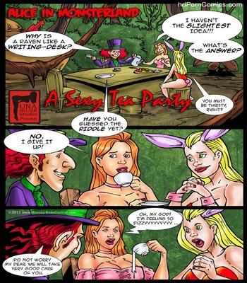 Alice In Monsterland 4 – A Sexy Tea Party Sex Comic sex 2