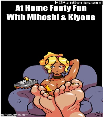 At Home Footy Fun With Mihoshi & Kiyone Sex Comic thumbnail 001