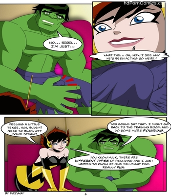 Avengers – Stress Release Sex Comic sex 7