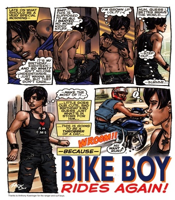Bike Boy Rides Again Sex Comic sex 2